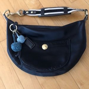 Beautiful Coach mini canvas bag